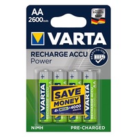 Acumulatori VARTA R6 AA 1.2V 2600 mAh Gata incarcati set 4 bucati