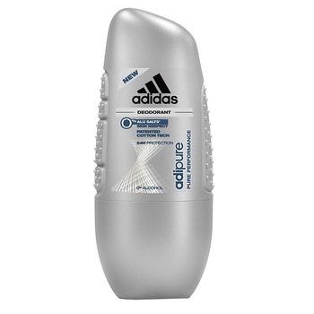 Deodorant roll-on adidas Adipure, Barbati, 50 ml Deodorant roll-on adidas Adipure, Barbati, 50 ml
