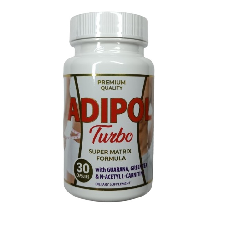 Suplimet alimentar Naturalfit group Adipol-Turbo formula de slabit, capsula, 30 buc