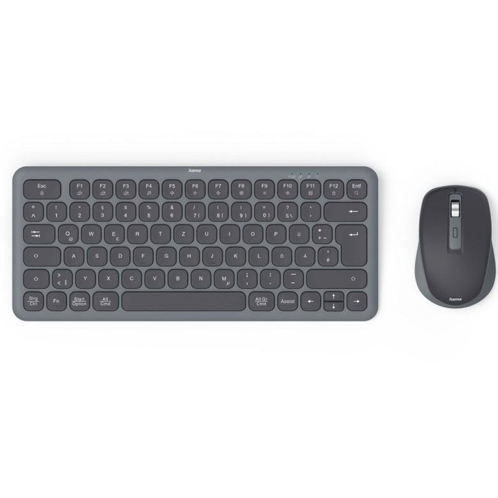 Безжичен комплект Hama WKM-500, Черен, Bluetooth