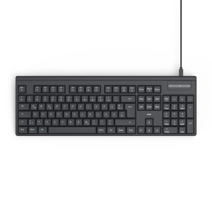 Tastatura, HAMA, CK-100, USB-A, USB-C
