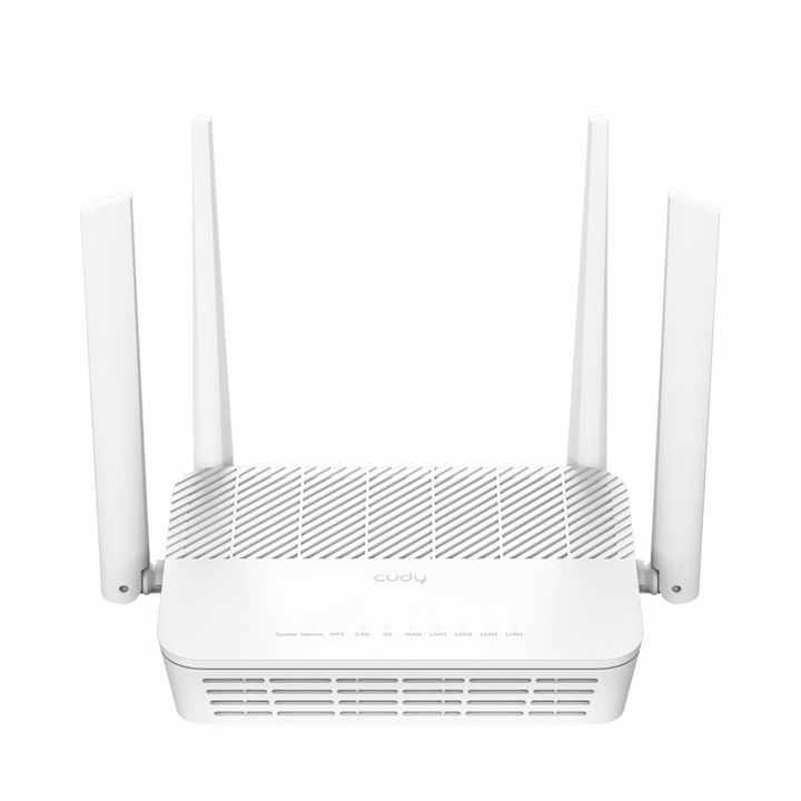 Безжичен рутер Cudy WR3000 WiFi6, AX3000, 4 Gigabit WAN/LAN Ports, 4 x 5dBi антени
