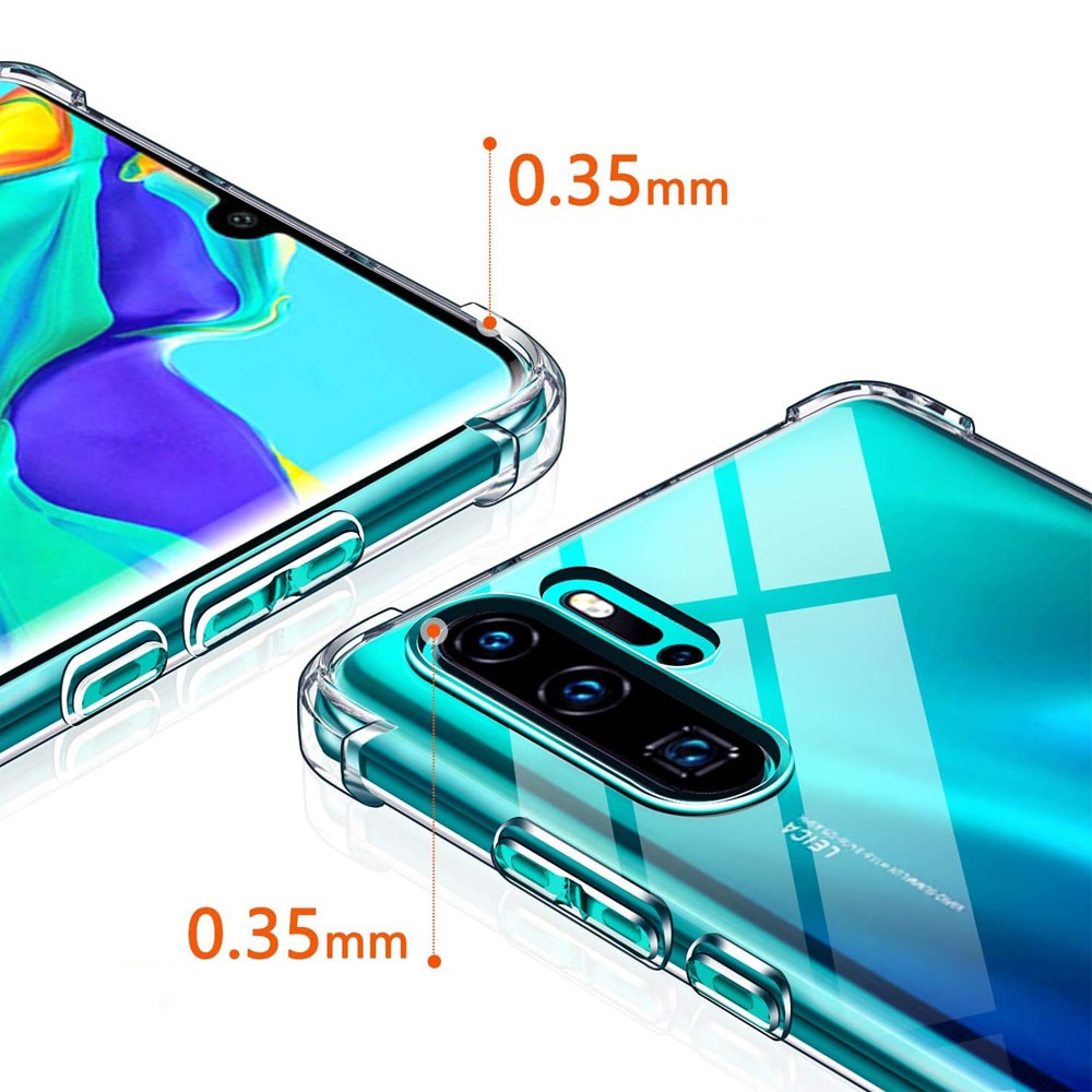 Husa de protectie, GUIXUAN, TPU, Compatibil cu HUAWEI P30 Pro, Transparent