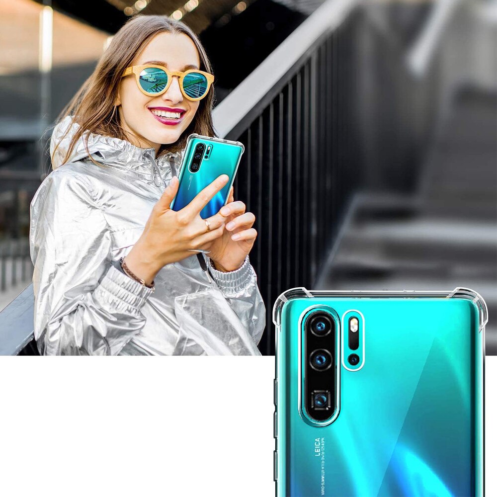 Husa de protectie, GUIXUAN, TPU, Compatibil cu HUAWEI P30 Pro, Transparent