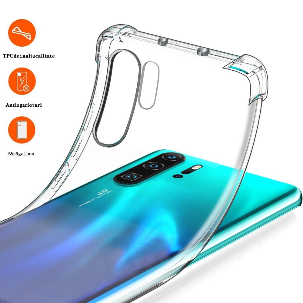 Husa de protectie, GUIXUAN, TPU, Compatibil cu HUAWEI P30 Pro, Transparent