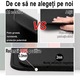 Husa Laptop 13-14 inch compatibila cu MacBook Air, MacBook Pro, Piele Ecologica, Marime Universala, 25 x 34 cm, Negru