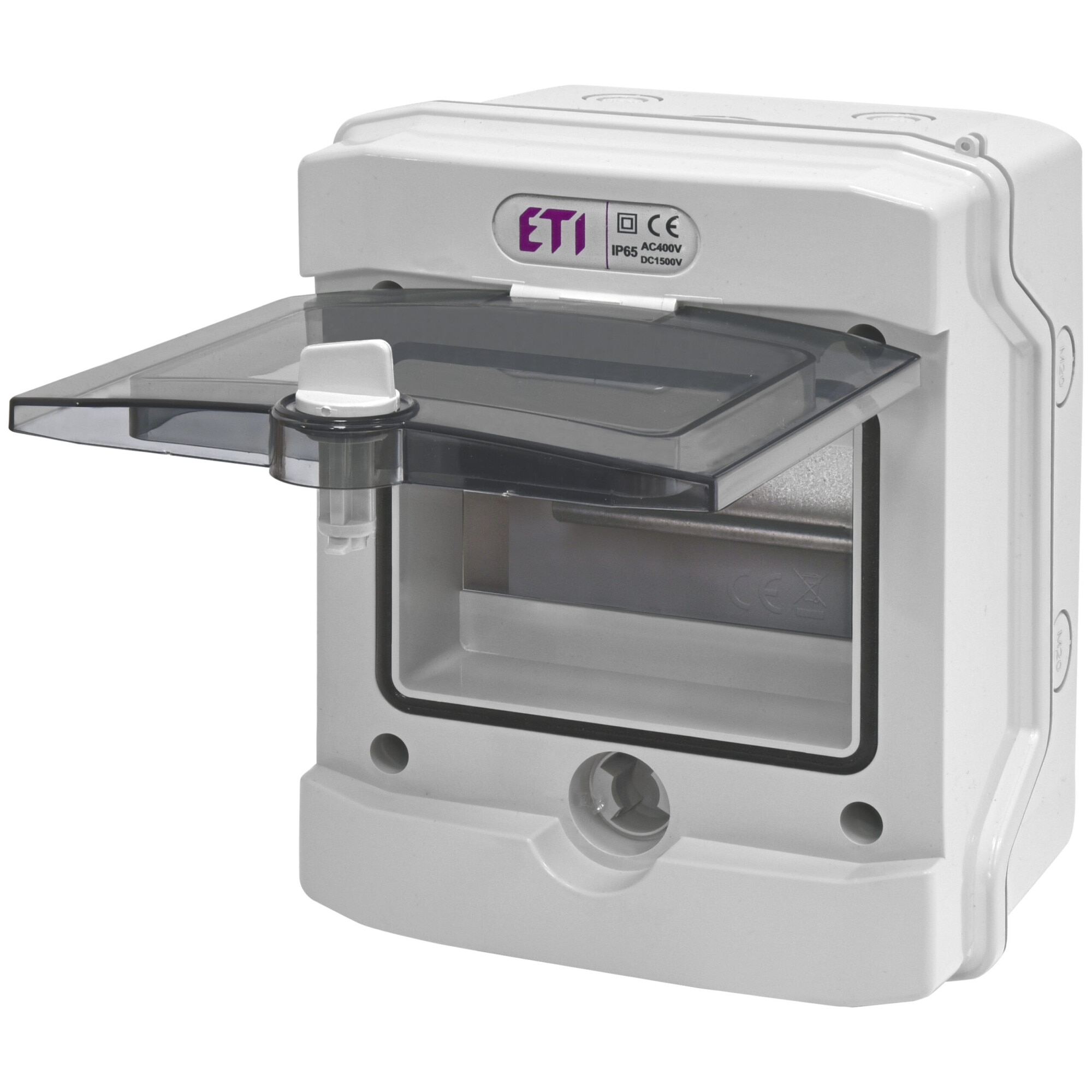 Cofret PVC, 6 module, aplicat, IP65, gri, usa transparenta, 001101176 ...