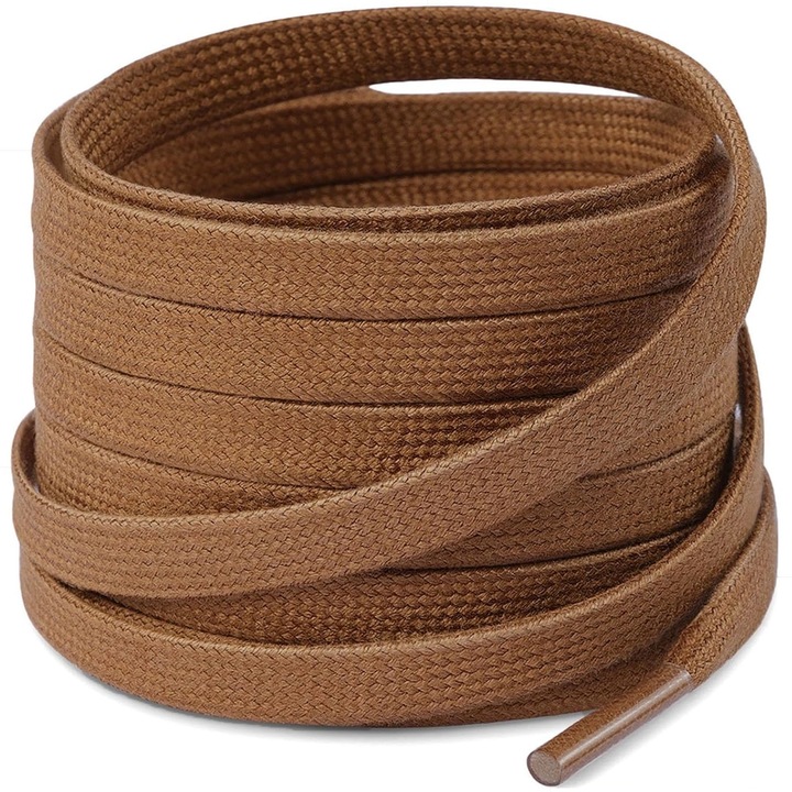 Комплект от 2 чифта плоски восъчени памучни връзки за обувки, Hggzeg, 140 см, 0,6 см ширина, двуетажна конструкция, устойчиви на избледняване и износване, подходящи за спортни обувки, кожени ботуши, работни ботуши, червеникавокафяви