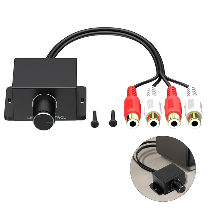 RCA Volume контролер за автомобилен усилвател OUYLAF 275mm пълен комплект