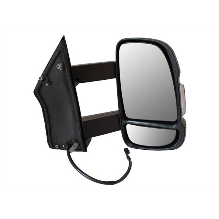 Oglinda auto MODECAR, Fiat Ducato, dreapta, electrica, incalzita, brat lung, 51x40,6x20,5cm