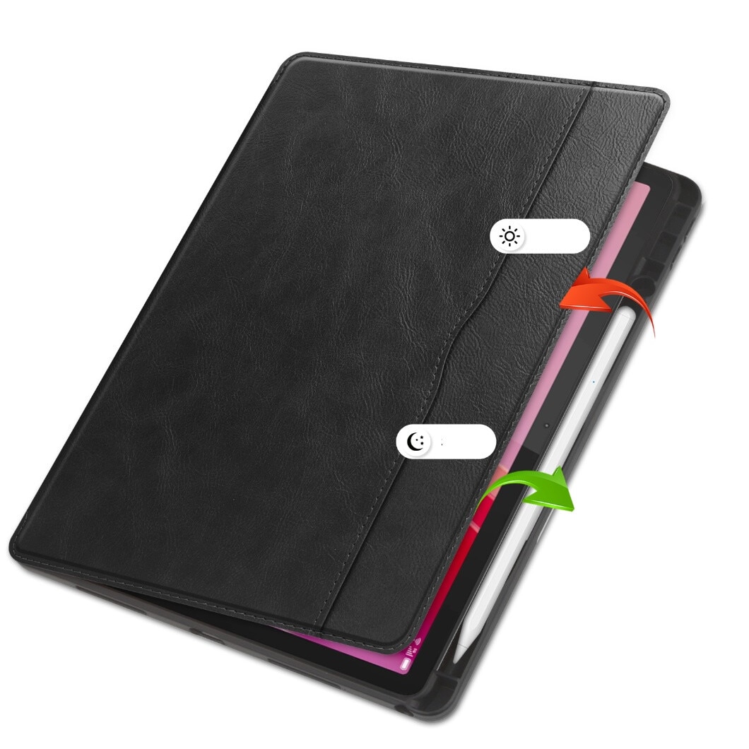 Carcasa Transparenta Pentru Creion Cu Card Pentru Lenovo Tab M11 10.95" 11" Tb330fu Tb330xu Tb331fc Negru