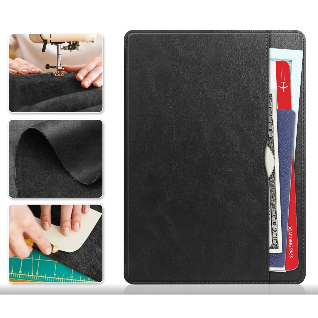 Carcasa Transparenta Pentru Creion Cu Card Pentru Lenovo Tab M11 10.95" 11" Tb330fu Tb330xu Tb331fc Negru