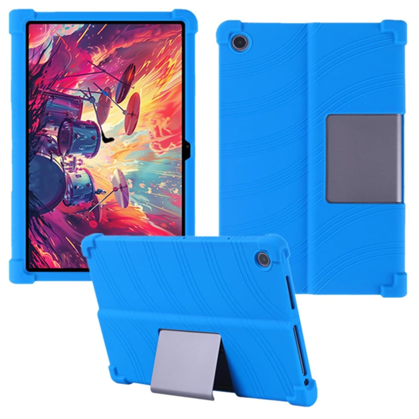 Husa Silikon Basic Pentru Lenovo Tab Plus Tb351fu 11.5" 2024 Albastru
