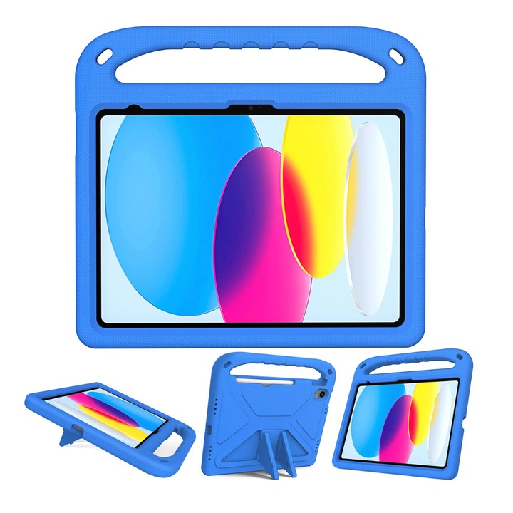 Apple Ipad 10.9 10th 10 Gen 2022 kék gyerektok