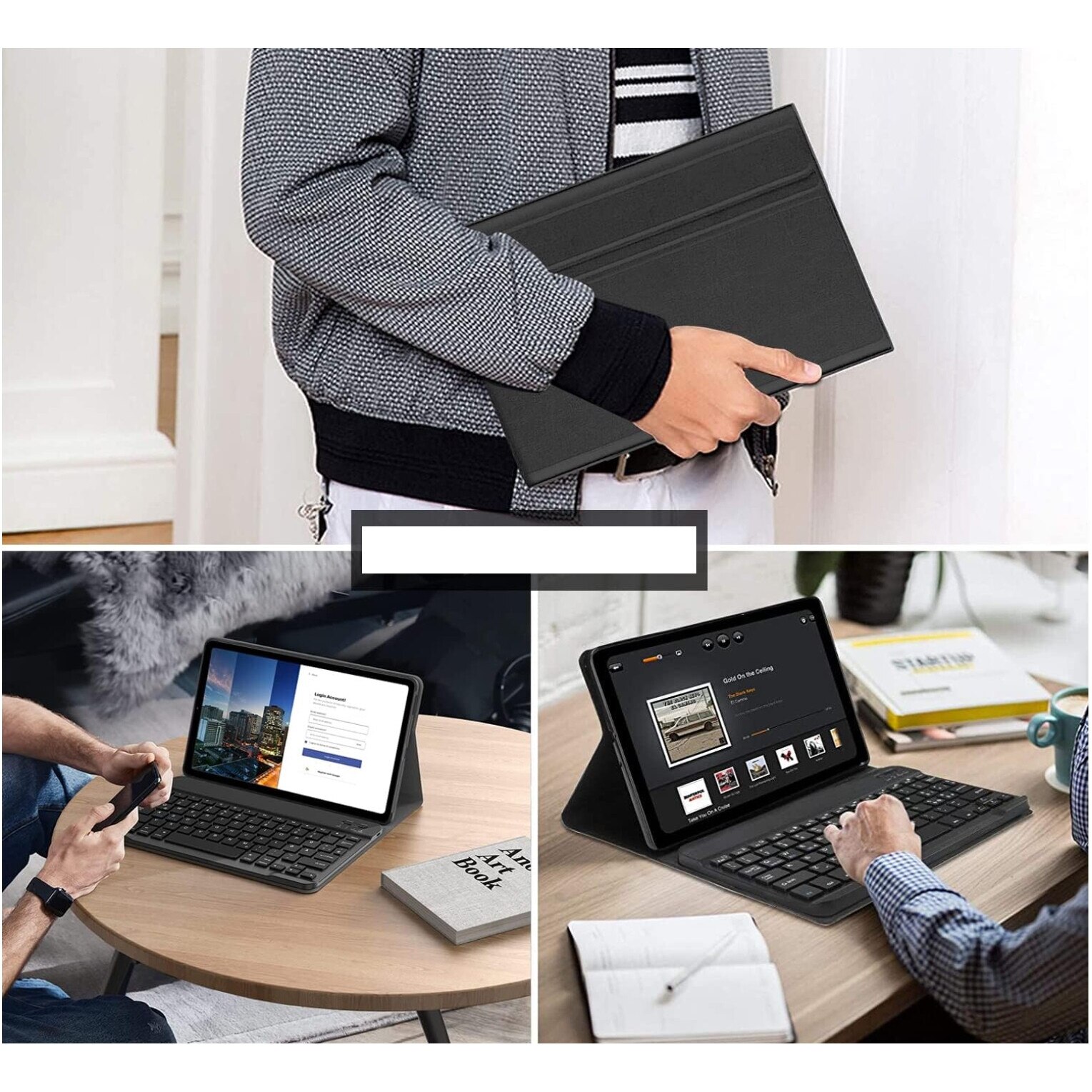 Tastatura Husa Si Bluetooth Pentru Xiaomi Mi Pad 6 / 6 Pro 11" 2023 Nergu