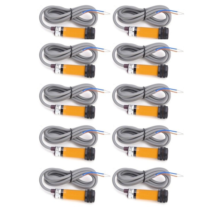 Set 5 perechi de comutatoare cu senzor fotoelectric JYIO, tip NPN normal deschis, 6-36VDC 300mA Enforose