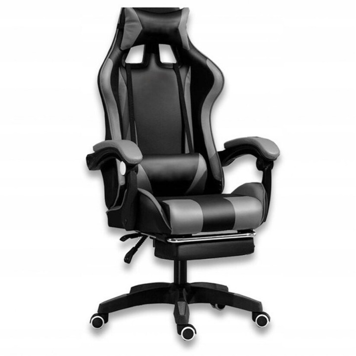 Scaun de gaming confortabil negru