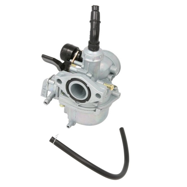 Carburator atv-moped 50-125, cu robinet benzina, soc manual, distanta prinderi 48mm