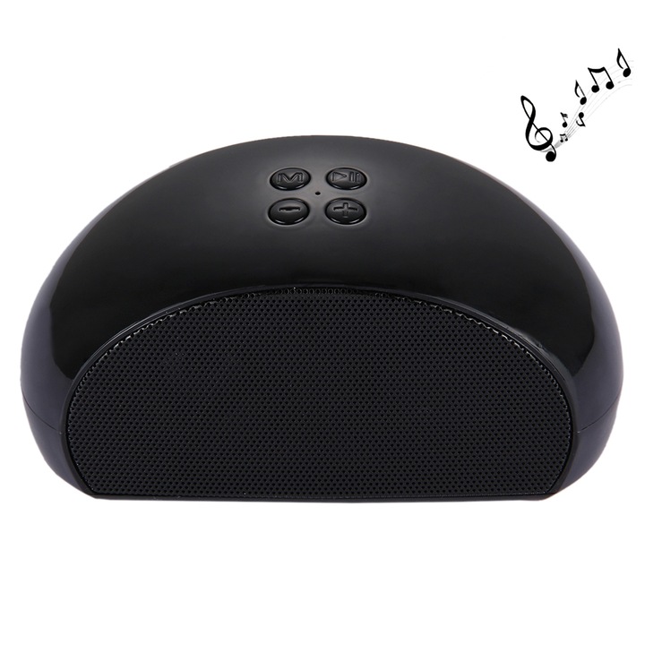 Boxa portabila Bluetooth Y40, microfon integrat, hands-free, card TF, AUX IN, FM, Bluetooth 10m, Negru