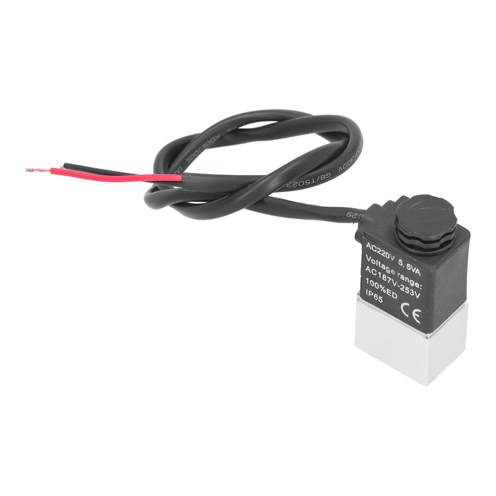 Enforose elektromágneses szelep, rozsdamentes acél, stabil vezérlés, IP65, 220V