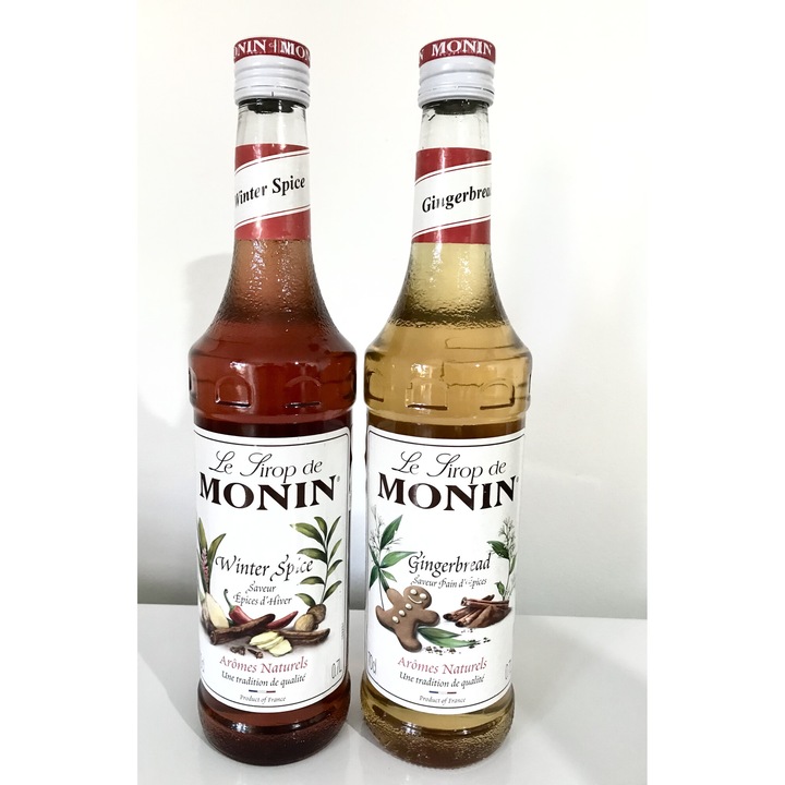Set Duo Monin - Winter Spice & Gingerbread - 2x 700ml