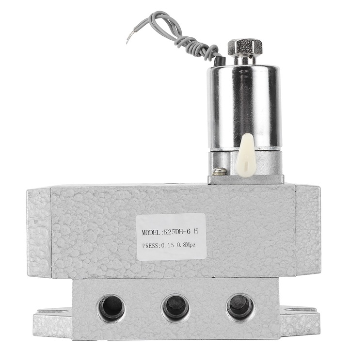 Vana solenoid electrica 2 pozitii 5 cai, Enforose, G1/8in, capacitate mare de curgere, 0.15-0.8mpa