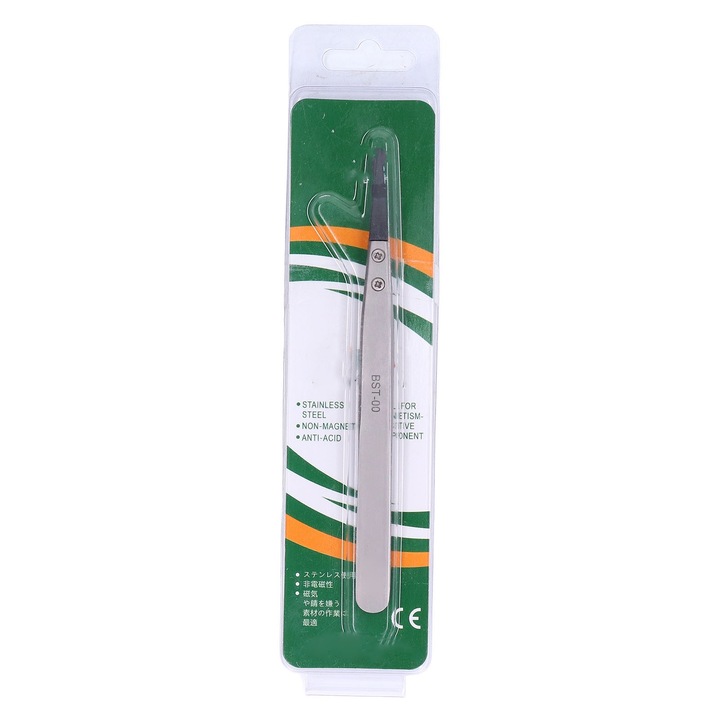 Set pensete pentru electrician Enforose, varf plat interschimbabil, antistatic, otel inoxidabil, 47j/m
