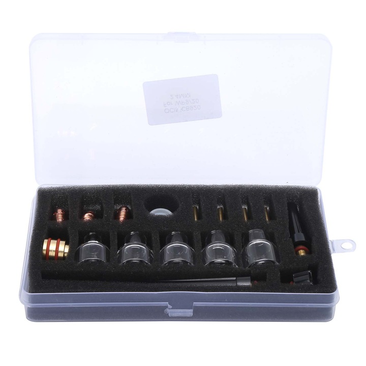 Kit accesorii pistoleta de sudura Consumabile pentru sudura cupa de sticla pentru unealta electrica WP9/20
