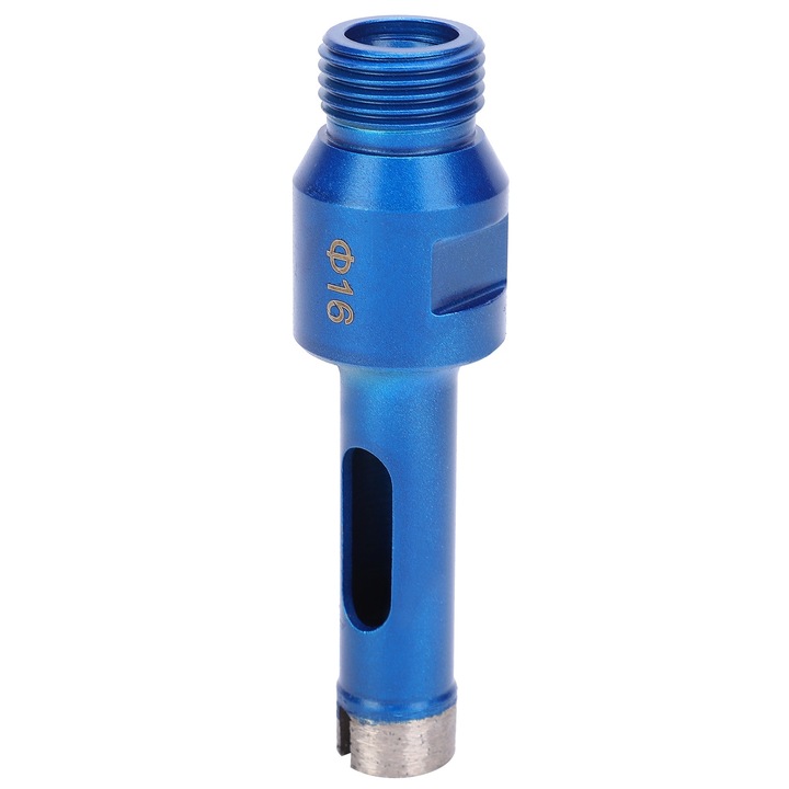 Buclea de gaurit diamant, Enforose, 16mm, albastru, 98mm, set