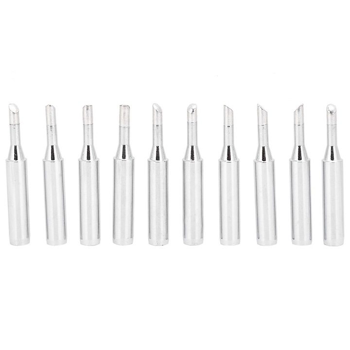 Set 10 buc. Varfuri fier de lipit, Enforose, alama, rezistenta la temperaturi ridicate, 900M-T-3C