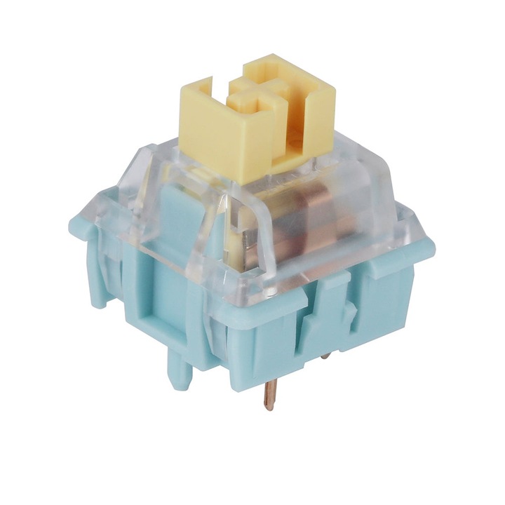 Kapcsolókészlet mechanikus billentyűzetekhez Epomaker Sea Salt Switches Lineáris, 5 tűs - 35 db