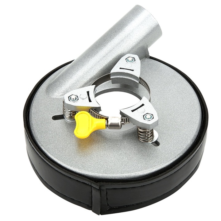 Capac de praf din aluminiu pentru polizoare unghiulare de 5 inch, Enforose, ajustabil, cu 3 arcuri suplimentare