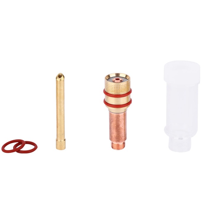 Accesorii aparate de sudura, Enforose, set protectie fluid, capac din sticla transparenta, pentru torte WP17/18/26