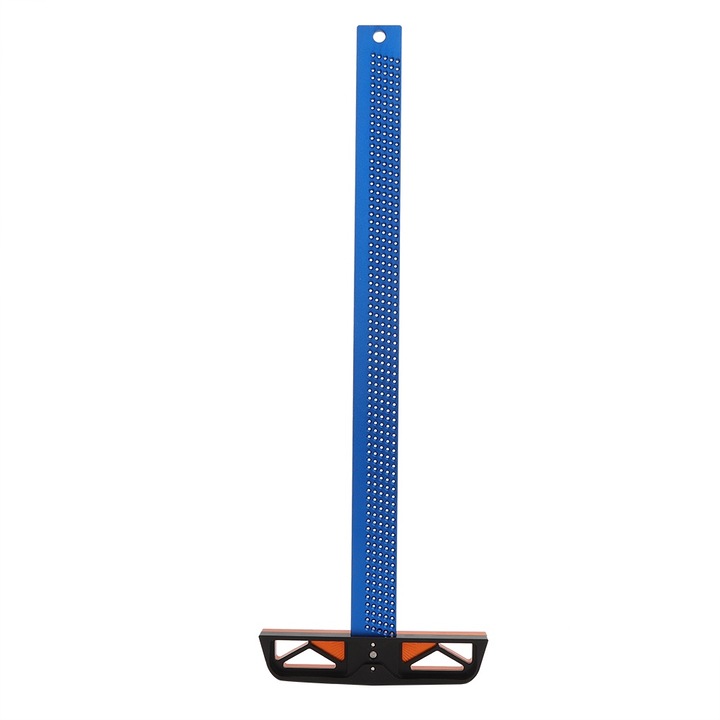 Ruler de gauri Enforose T-300/T-400, 300mm/400mm, aluminiu, unelte de masurare pentru tamplarie