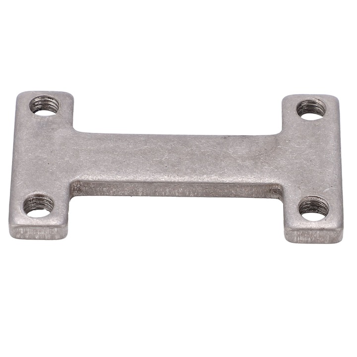 Placa de surub in forma de I, Enforose, otel inoxidabil, 39x22x3mm