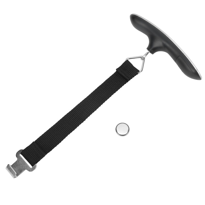 Cantar digital portabil pentru bagaje Cantar pentru valiza Enforose, din inox