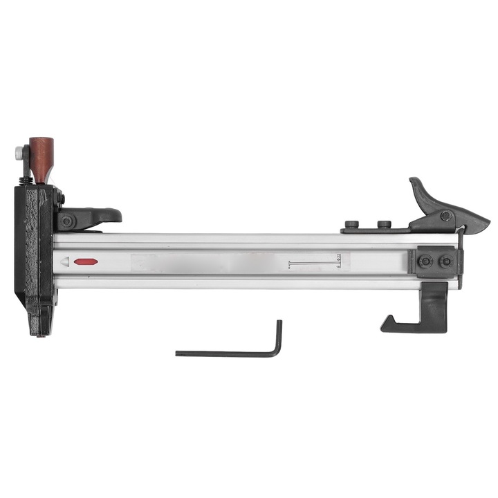 Set pistol de batut cuie manual Enforose, aliaj de aluminiu, otel tungsten, 100PCS, 12-18mm