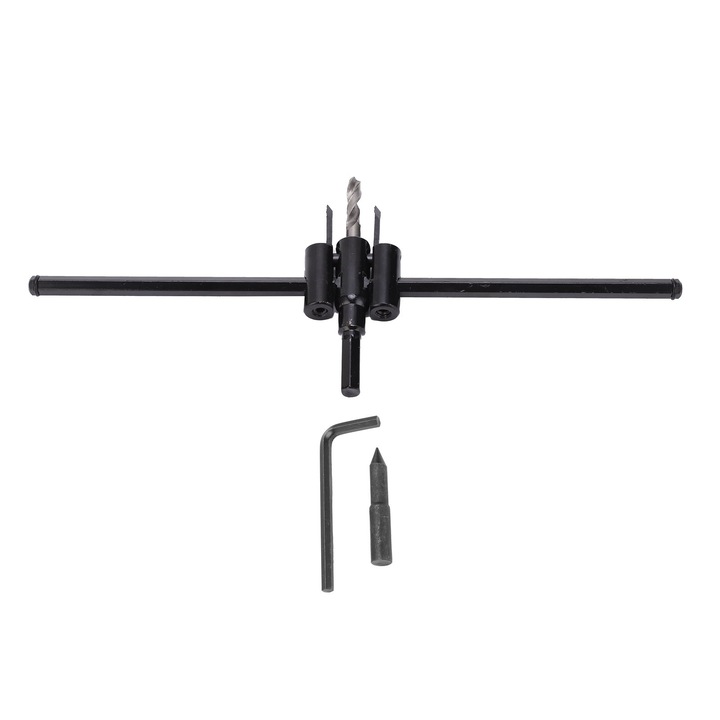 Set de burghie tip avion Enforose, deschidere ajustabila 30-300mm, taiere precisa, 3-50mm