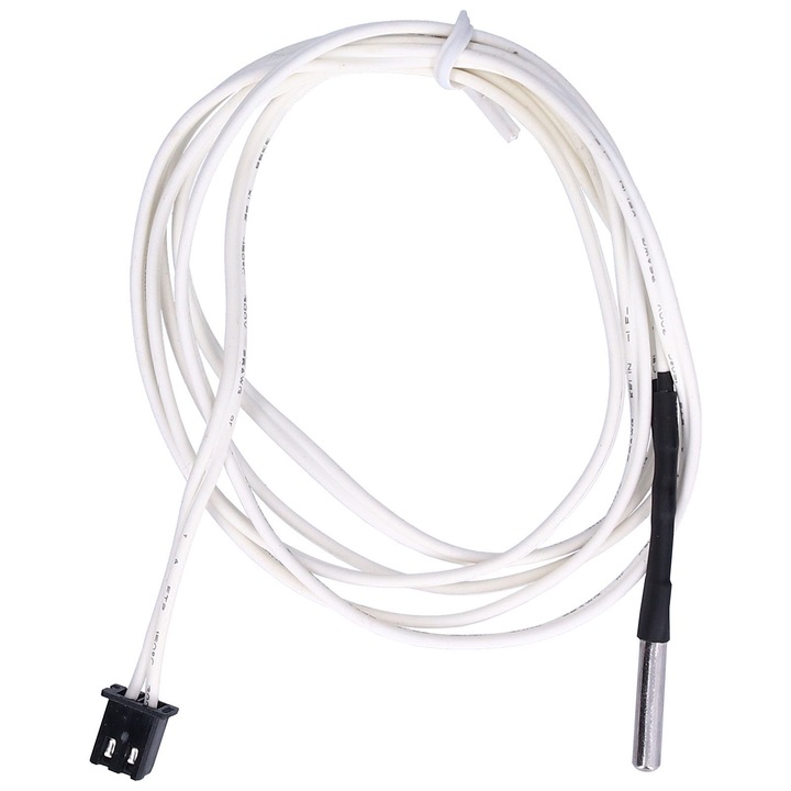 B3950 100K Termisztor Rozsdamentes Acél Helyettesítő Érzékelő Termisztor 3D Nyomtató Tartozék 2m / 6.6ft Enforose