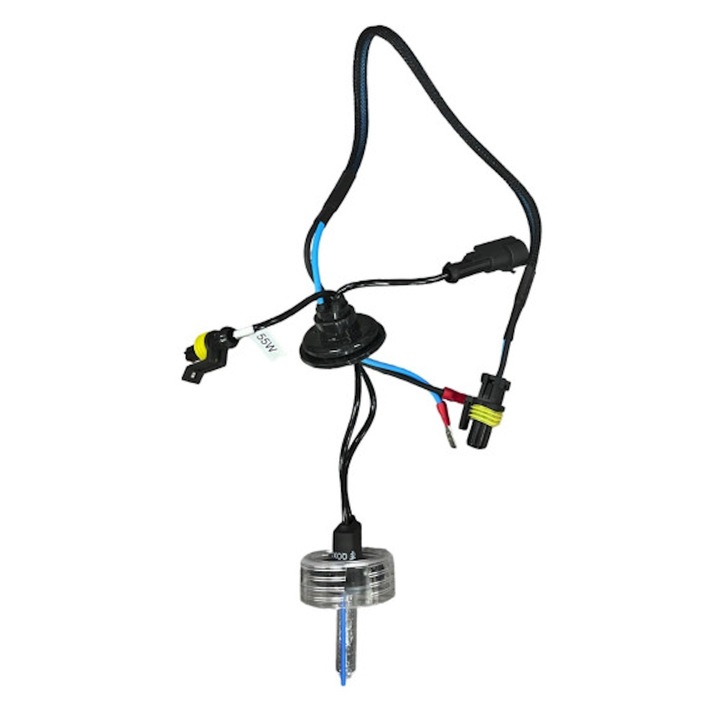 Bec idealSTORE instalatie Xenon H1 nuanta 6000K, putere 55W, cu fir