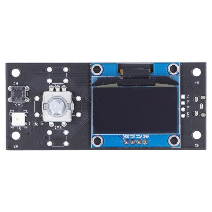 Display Mini 12864, Enforose, pentru imprimanta 3D Voron v0/Raspberry Pi 3B, 1.3in, PCB