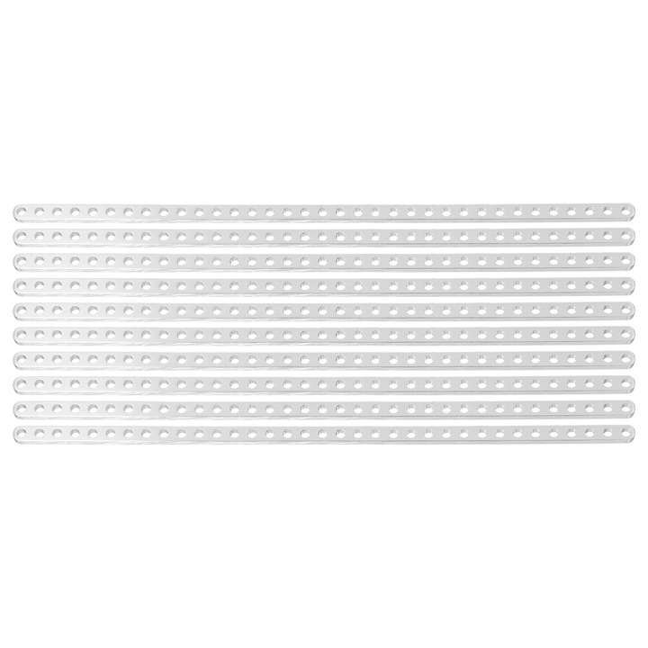 Suport de conectare din aliaj de aluminiu, Enforose, set 10 buc, 4x8mm, rezistent la coroziune, utilizare interioara si exterioara