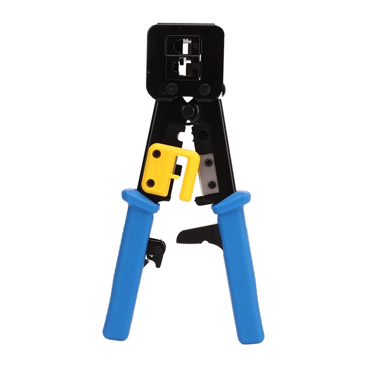 Jormftte Ethernet krimpelő fogó, 6P8P, ergonomikus kialakítás, szabványos méretek