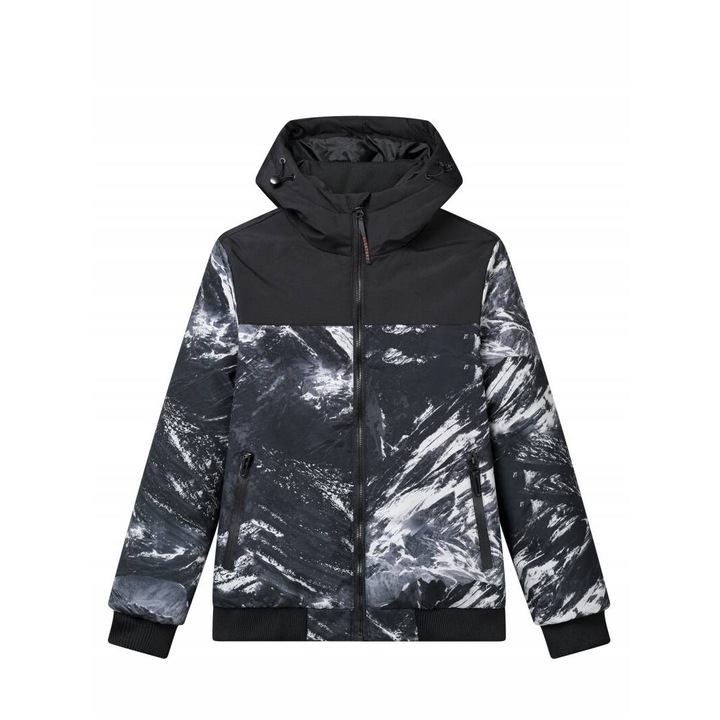 Geaca iarna baieti, model BMA 4321, Negru