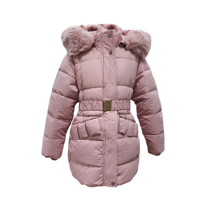 Geaca iarna fetite, GMA 5433, Roz