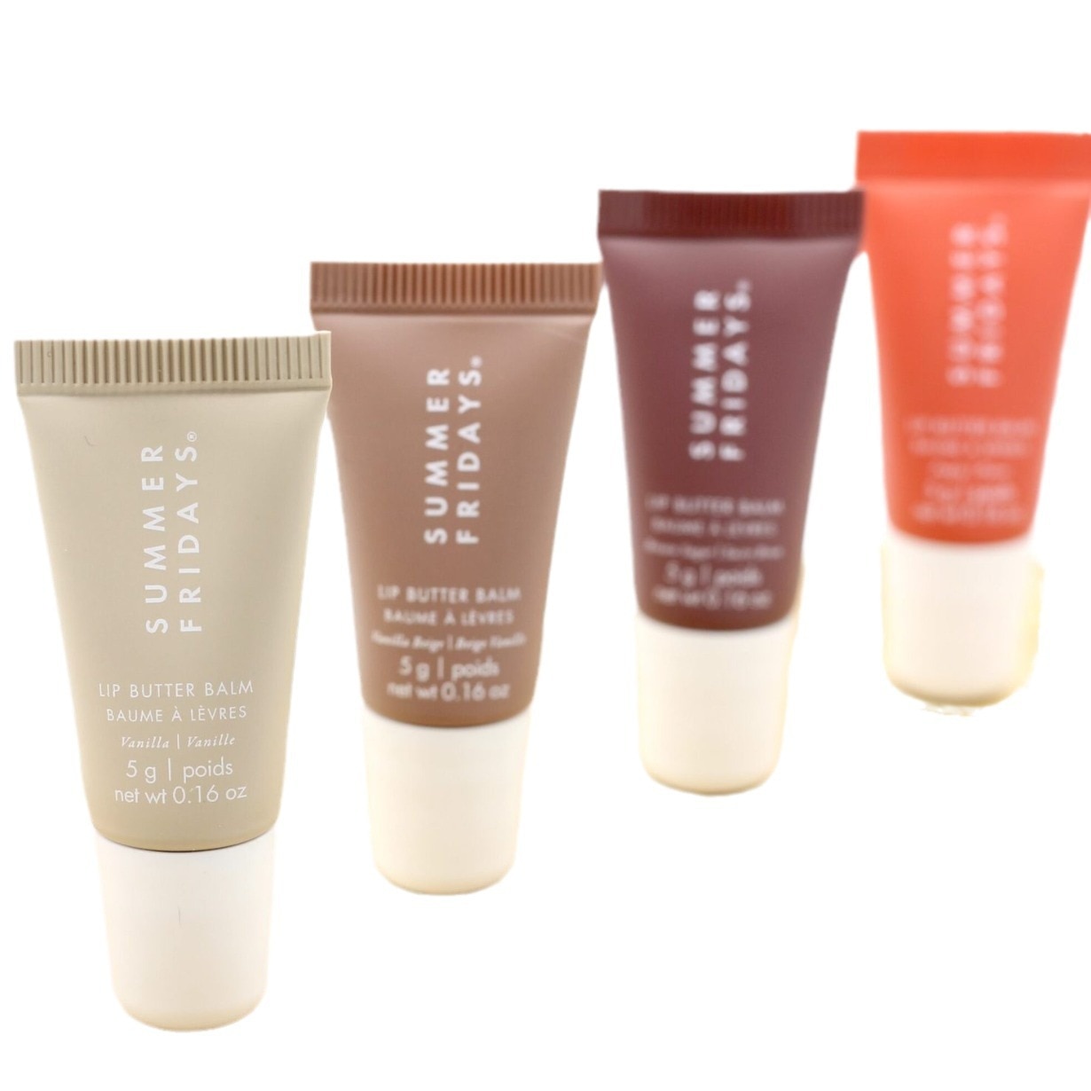 Set de 4 bucati Luciu de buze Summer Fridays The Mini Lip Butter