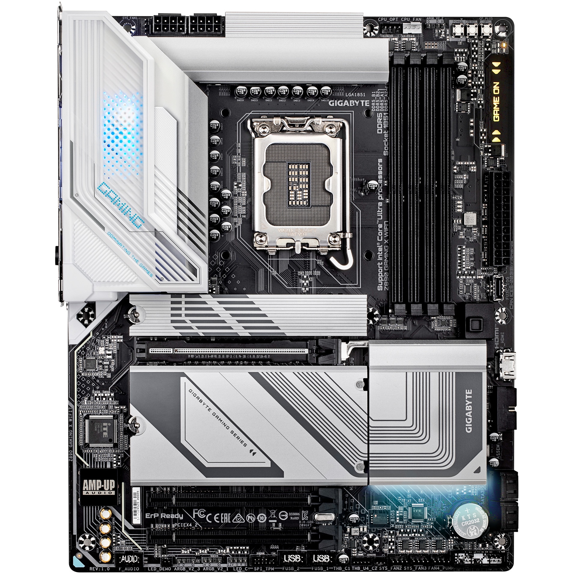 Placa de baza GIGABYTE Z890 GAMING X WIFI7, LGA1851, DDR5, BT, Wi