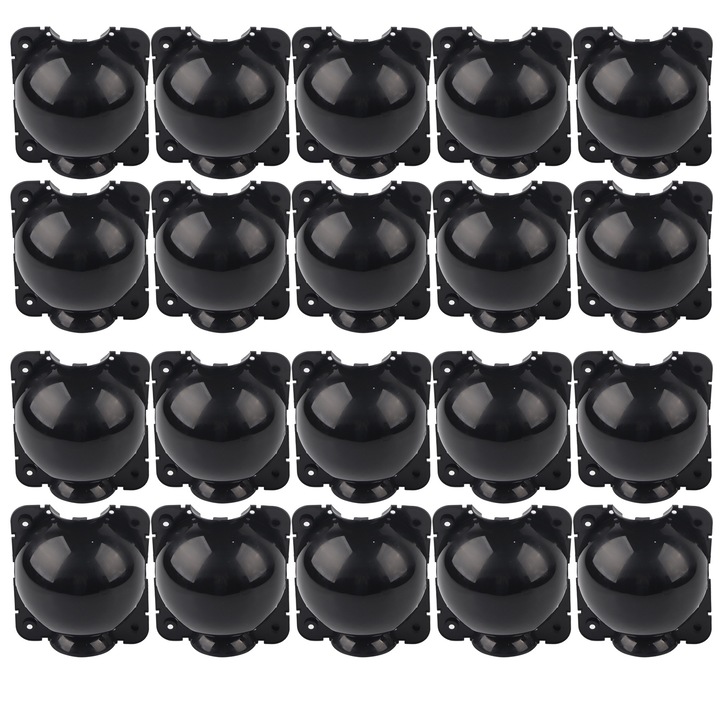 Set 10 dispozitive de inradacinare a plantelor, Enforose, 12cm, negru