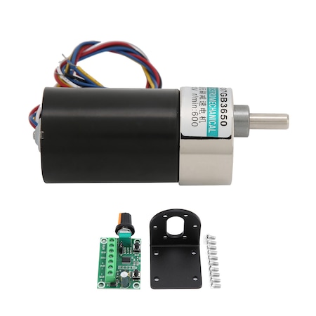 Fara Motor Motor fara perii cu regulator, suport de viteza mica 24V pentru masina ...