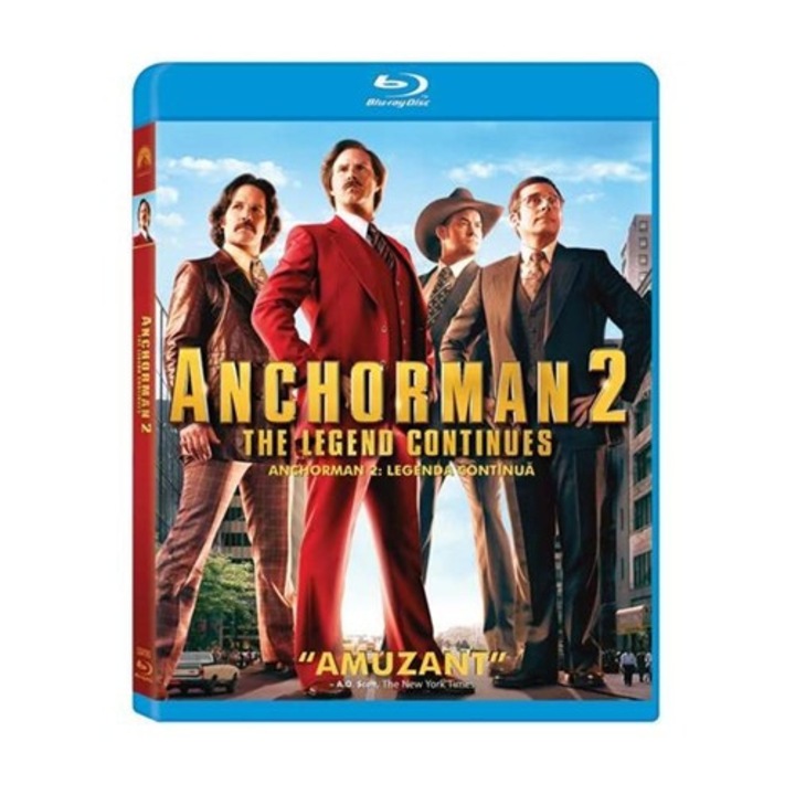Anchorman 2 - Legenda continua / Anchorman 2 - The Legend Continues [Blu-Ray Disc] [2013]